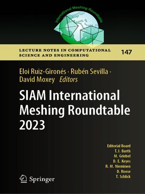 cover image of SIAM International Meshing Roundtable 2023